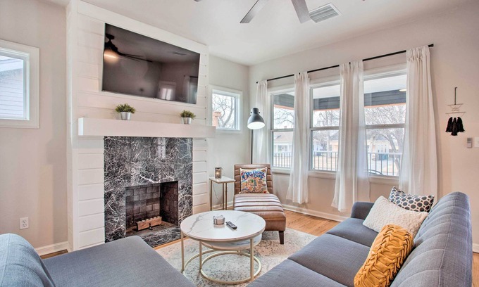 Central Oklahoma City Cottage | Charming Downtown Home w/Updated Interior!