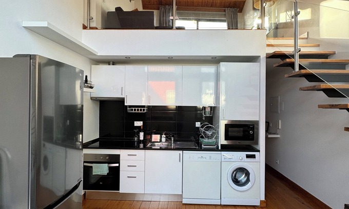 Cacilhas Apartment | Charming Duplex on Lisbon's River Tejo