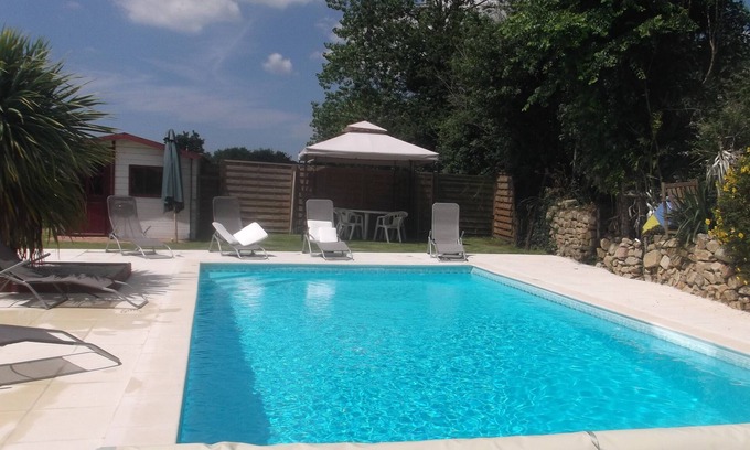 Plouhinec House | Charming family villa with heated indoor pool.