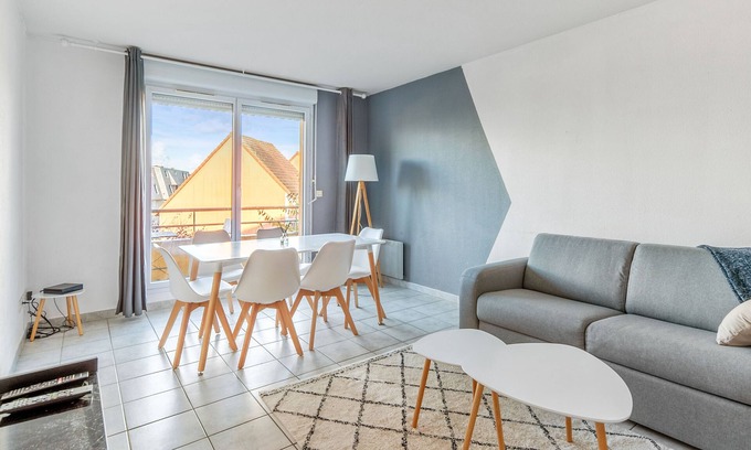 Touques Apartment | Charming flat with pool and parking in Touques nearby Deauville - Welkeys