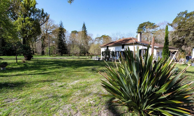 Aureilhan House | Charming gîte for 2 or 4 in the forest beside the lake, 8km from the ocean