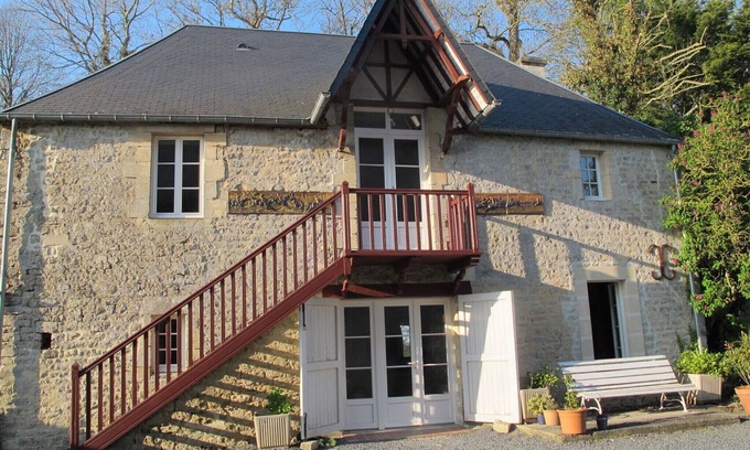 Asnieres-en-Bessin House | Charming house at Château d'Asnières en Bessin, Omaha Beach