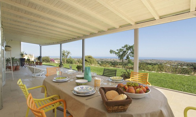 Scicli Villa | Charming house with stunning sea views over the bay of Sampieri, Sicily 6 people