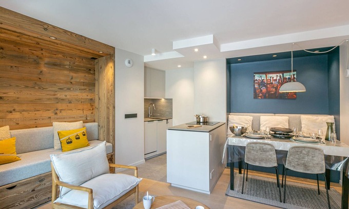 Val-d'Isere Apartment | Charming New Apartment with WiFi, Parking, and Ski-In/Ski-Out Access in Val-d'Isère