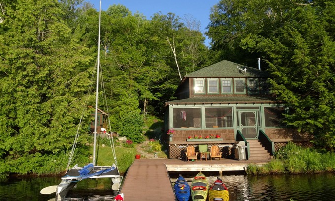 Tupper Lake Cottage | Charming Panther Cottage on Upper Saranac Lake
