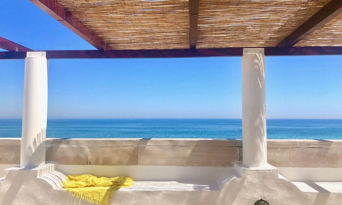 Villanova Apartment | Charming rooftop apartment just 20 m from the sea with a fantastic sea view