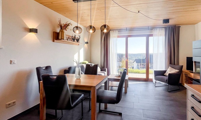 Neuastenberg House | Charming semi-detached house for 4 people with an infrared cabin.