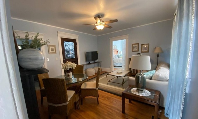 Logansport Apartment | Charming Victorian steps from downtown Logansport.