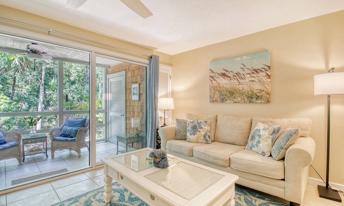 West Beach Village Villa | Charming villa across from beach access