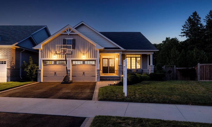 Port Hope House | Charming walk out basement fitness room, hot tub in enchanting Port Hope
