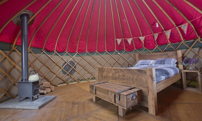 Largs Cabin | Charming Yurt in Kelburn Estate near Largs