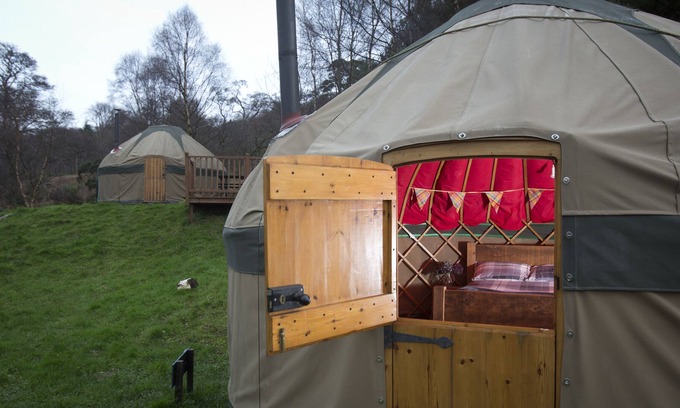 Largs Cabin | Charming Yurt in Kelburn Estate near Largs