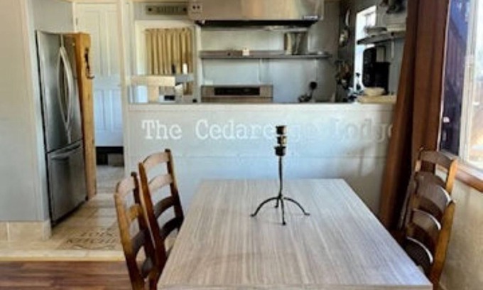 Cedaredge Cabin | Chase Snow, Then Chill Next to The Fireplace in Unit 11 at the Cedaredge Lodge