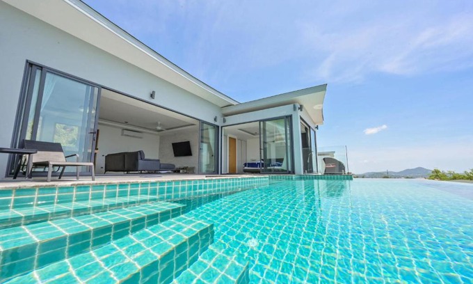 Maret Villa | Chaweng noi Seaview villa with 5 bedroom