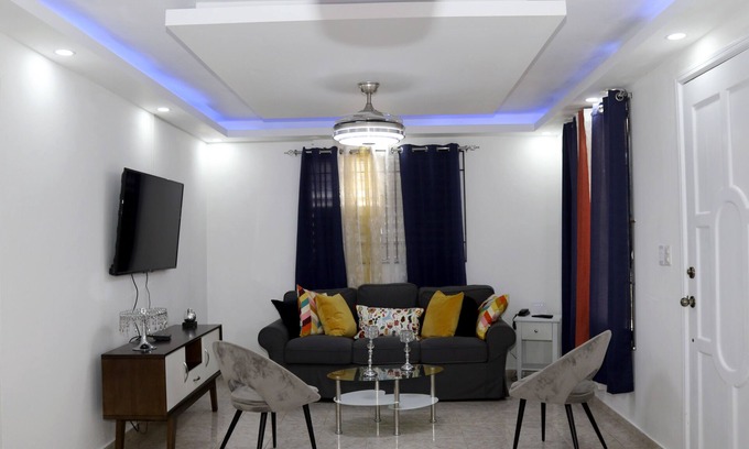 Nagua Villa | Cheerful 3-bedroom home close to lakes and beaches between Nagua and Cabrera