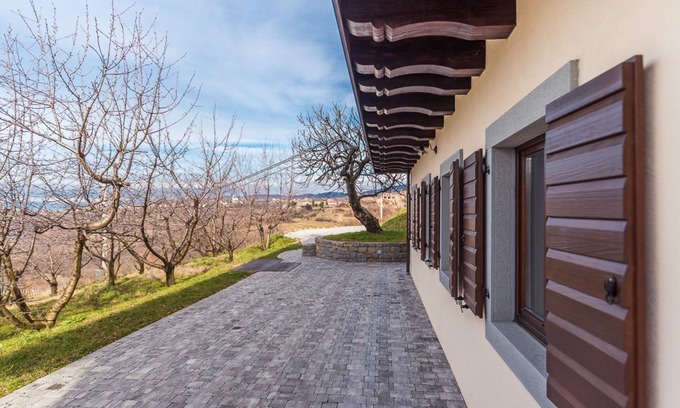 Brda Ski Chalet | Cherry Orchard House, Karst Region - Spacious house with wonderful views over vineyards.