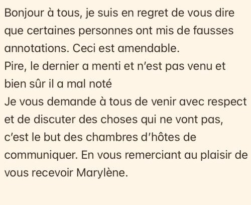 Givry House | Chez Marylene tarif non changé j ai dissocier les taxes du prix de la chambre paiement sur le site et un chez moi, choses importantes à lire avant réservation