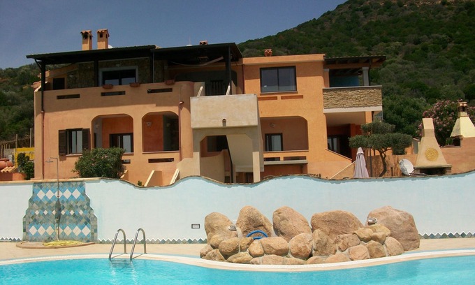 Chia House | CHIA house in villa with stunning sea view and pool, garden wi-fi