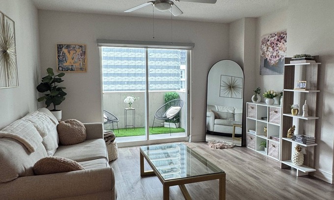 Brickell Apartment | Chic Modern 1BR/1BA Getaway in vibrant Miami, Brickell