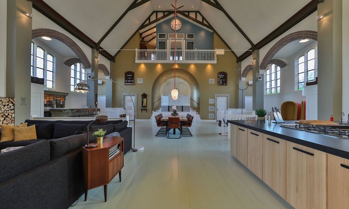 Rinsumageest Villa | Church conversion for a unique stay and experience: 5 bedrooms and 5 bathrooms
