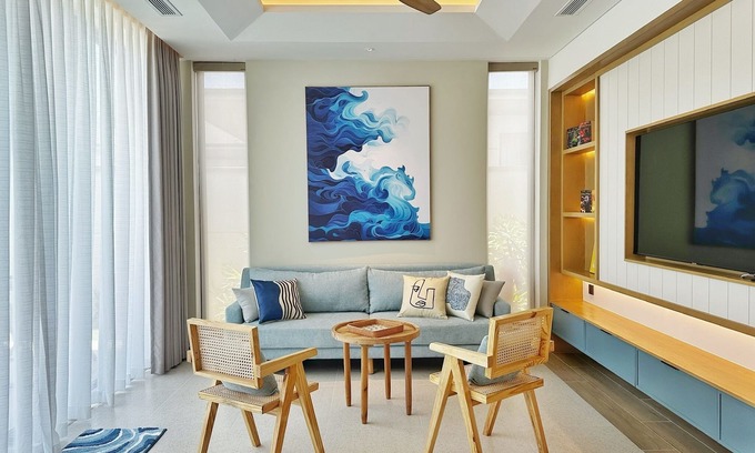 Phu Cat Villa | Ci&Hi Villa: High-End 2BR w/Private Pool & Beach