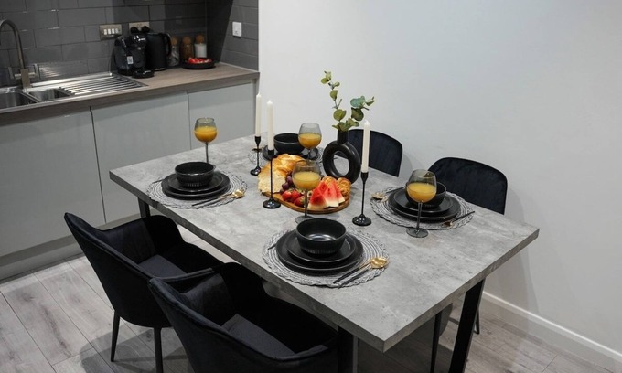 Leicester City Centre Condo | City Centre Luxury Apart |Sofa Bed |WIFI | Netflix