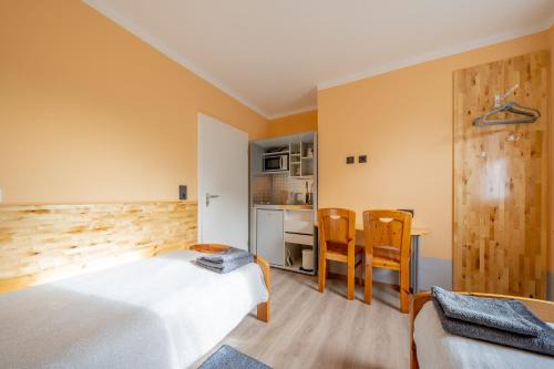 Bemerode Apartment | City Studio mit Fußbodenheizung und Pantryküche in der Nähe der Messe