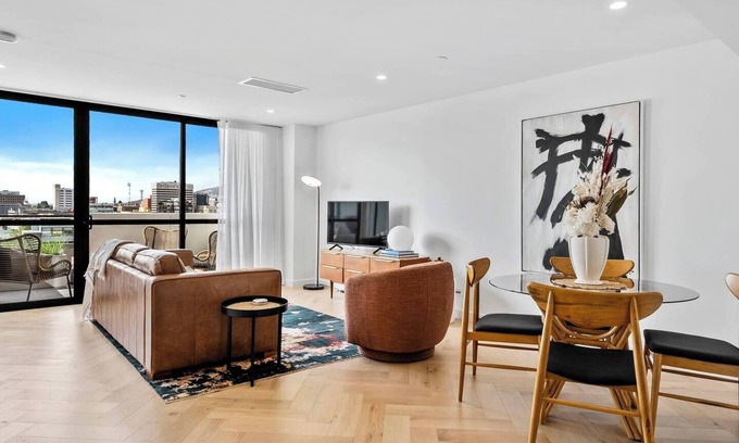 Hobart Central Business District Apartment | Cityscape at The Elliott in the Heart of Hobart