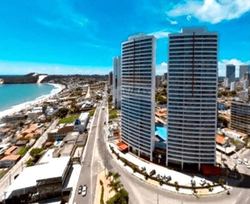 Ponta Negra Apartment | CJC Short Stay Duna Barcane -Apart com Varanda