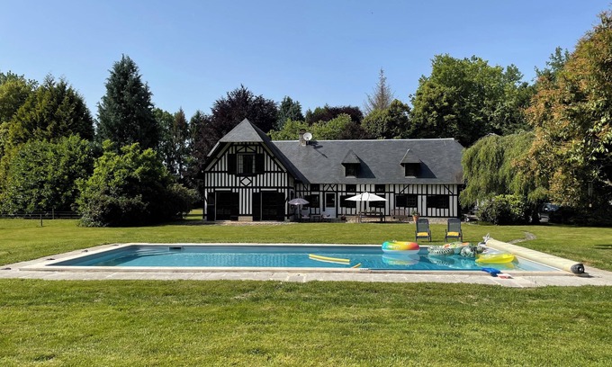 Moyaux House | Cléome, Magnificent Property - Swimming pool - 20 min from Pont l'Evêque - 8P