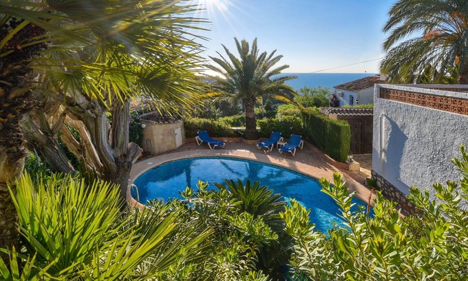 Cap de la Nau Villa | Classic and comfortable villa with private pool in Javea, Costa Blanca, Spain for 6 persons