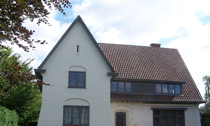 Poperinge Villa | Classic Mansion in Poperinge with Fenced Garden