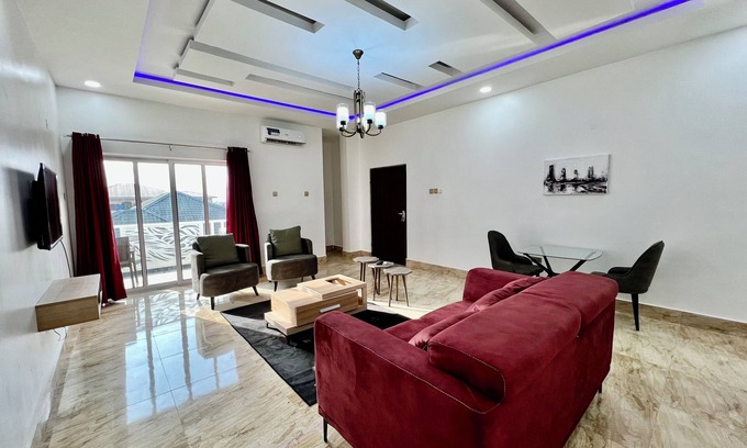 Utako Apartment | CLEAN 1BEDROOM FLAT + 24hrs LIGHT WITH AC + WiFi + KITCHEN