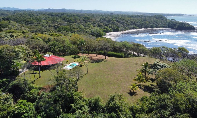 Marbella House | Cliff side Costa Rican home with private pool surrounded by wildlife