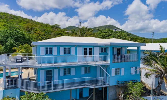 Cane Bay Villa | Cliffside at Cane Bay - 3 bed/4 bath seaside home with private pool.