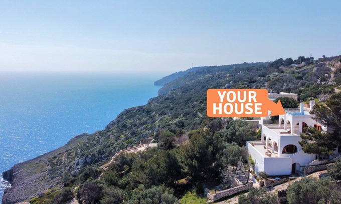 Gagliano del Capo Villa | Cliffside retreat with breathtaking views