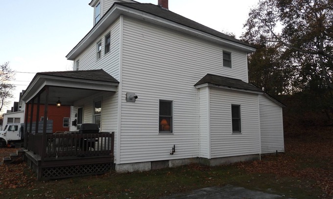 Millinocket House | Close to trails! Cozy home base for your snowmobile adventures.