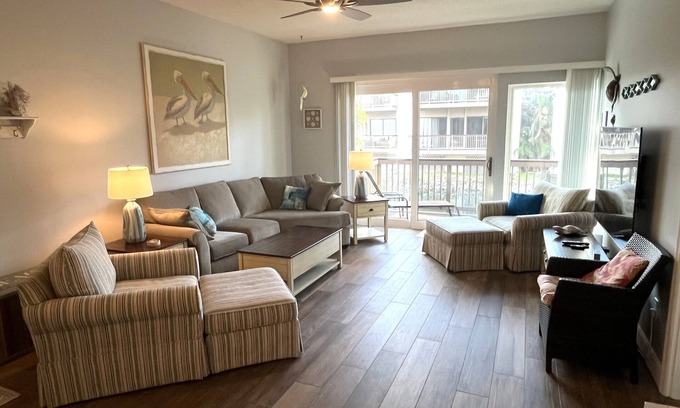 Siesta Key House | Coastal Condo Steps from Siesta Key Beach - Our House at the Beach C-111