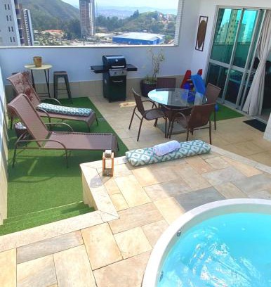 Belvedere Apartment | Cobertura Espetacular no Belvedere com Jacuzzi
