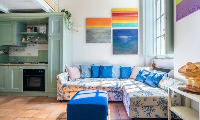 Calambrone Apartment | Colors House On The Beach by Pleiades Home