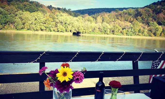 Falls House | Come stay in the beautiful endless mountains on the bank of the River