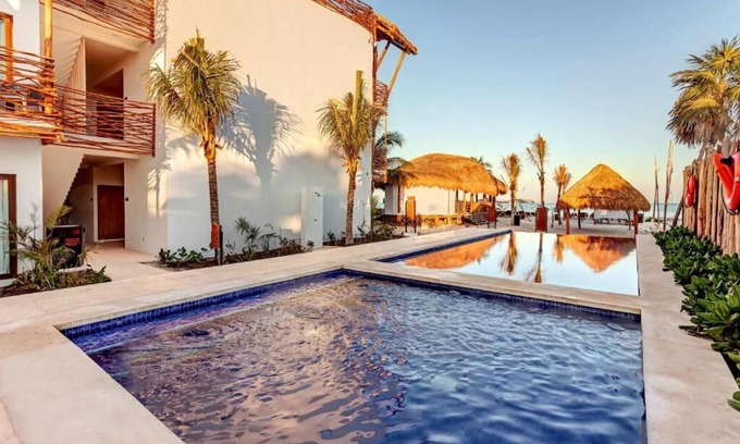Isla Holbox Hotel | Comfort and Convenience! Onsite Pool, Minutes to Punta Coco Beach