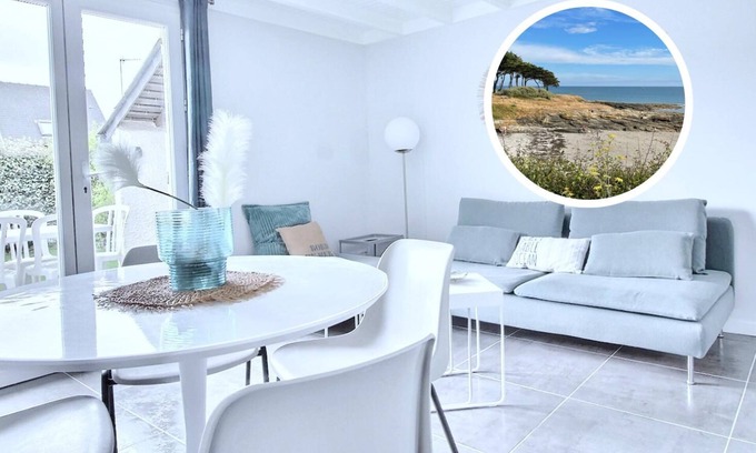Saint-Gildas-de-Rhuys House | Comfortable renovated cocoon 400m beach-pool-wifi