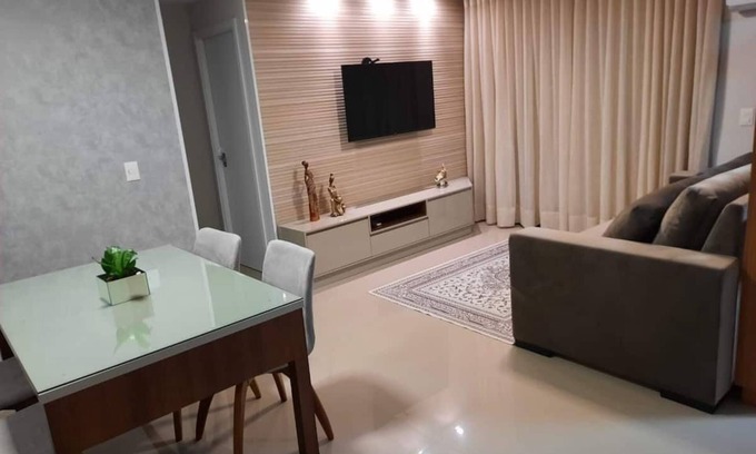Foz do Iguacu City Centre Apartment | Comfortable apartment in the center, w/garage and INCREDIBLE VIEW