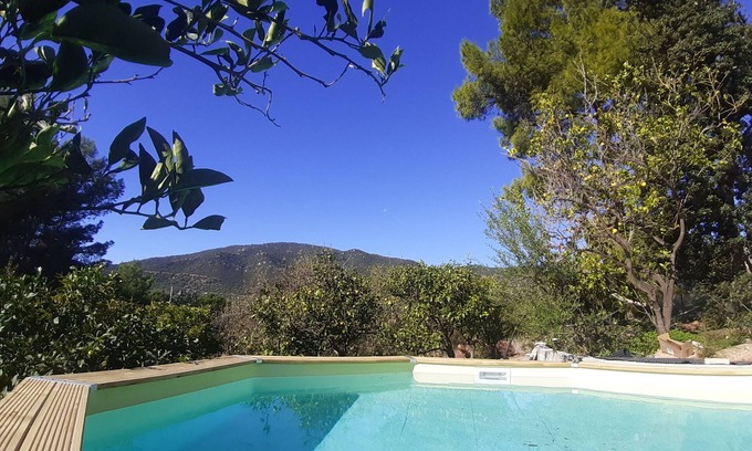 Villaggio delle Mimose Villa | Comfortable country house with garden and private pool, 4km from Solanas beach.