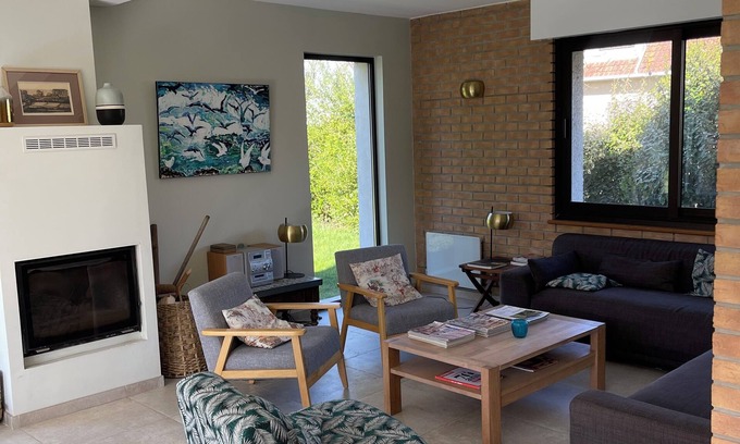 Wissant Villa | Comfortable villa in Wissant - 4 bedrooms, large garden, close to the beach and relaxation