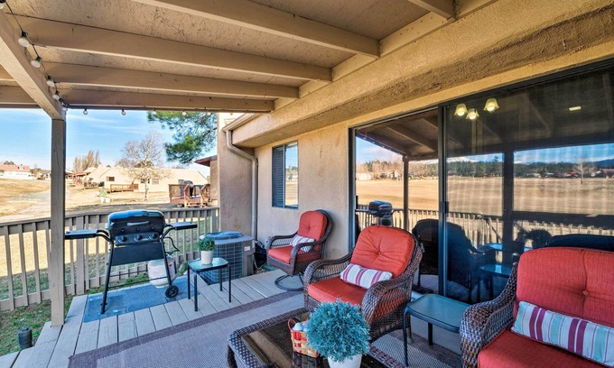 Ruidoso Condo | Condo on Golf Course: 2 Mi to Grindstone Lake!