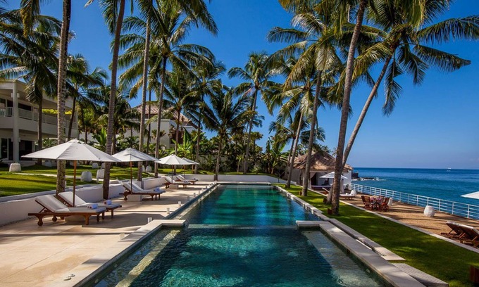 Manggis Villa | Contemporary-Colonial Style 3BR Villa W/Ocean View, Candidasa! Stunning View!