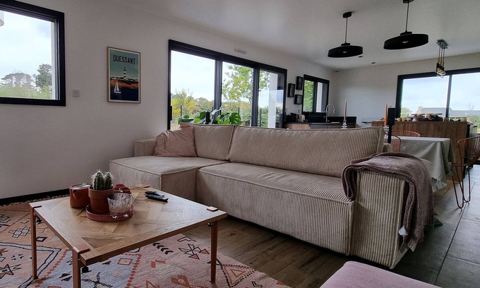 Le Conquet Villa | Contemporary house on the doorstep of the Blancs Sablons beach