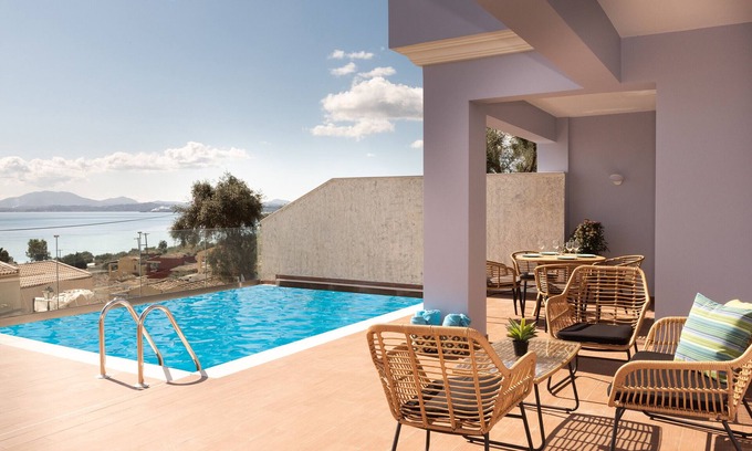 Barbati Villa | Corfu Ocean View Villa Damian